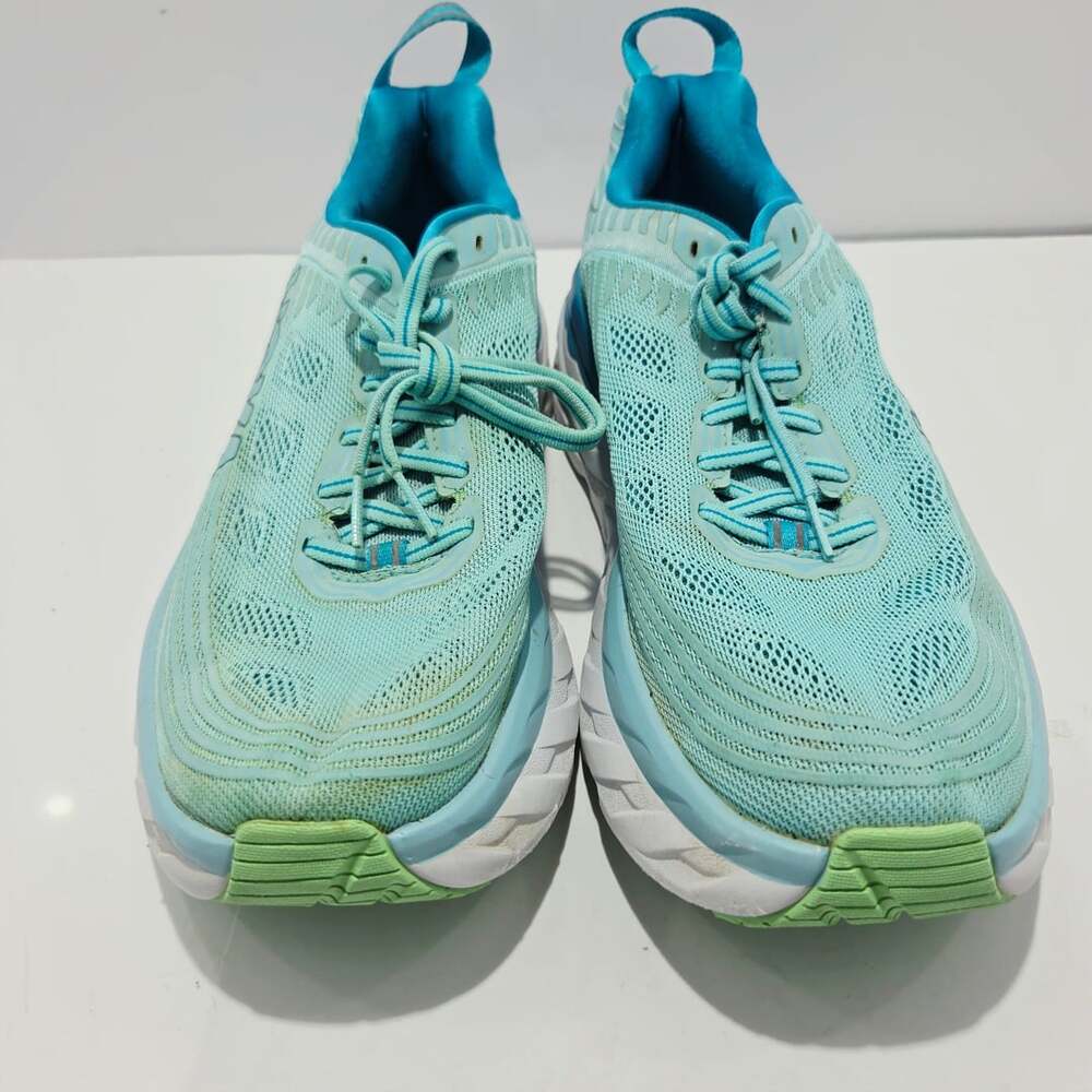 Hoka One One Women's Bondi 6 Running Shoes Turquoise Blue Size 9.5 1019270 ASCS